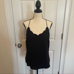 J Crew Scallop Neck Tank